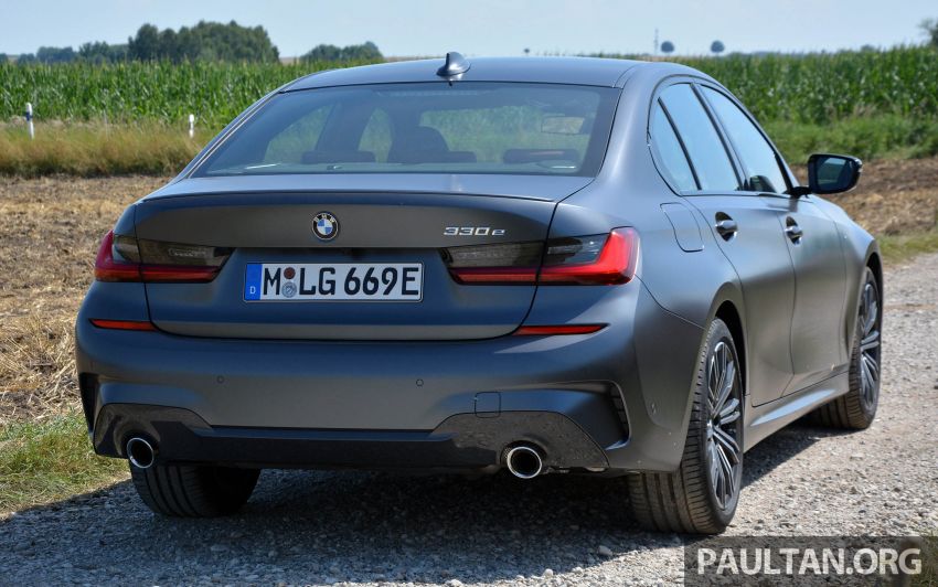 REVIEW: G20 BMW 330e M Sport – ever-present cake 1196574