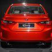 2020 Honda City – 5th-gen launched in Malaysia; 1.5L S, E and V; RS e:HEV Hybrid world debut, from RM74k