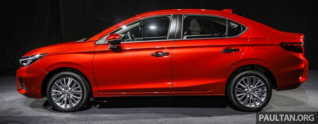 2020 Honda City – 5th-gen launched in Malaysia; 1.5L S, E and V; RS e:HEV Hybrid world debut, from RM74k