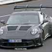 SPIED: 992 Porsche 911 GT3 RS goes track testing