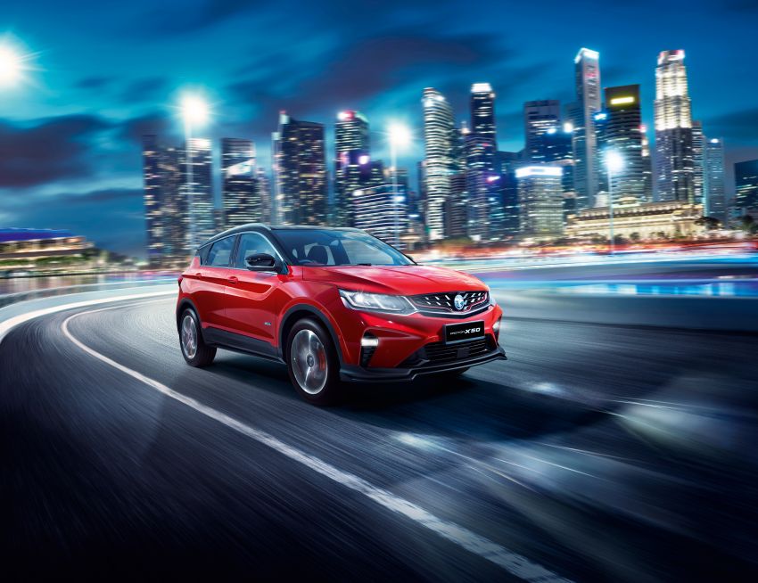 Proton X50 SUV launched in Malaysia – 1.5L turbo three-cylinder engine; 7DCT; RM79,200 to RM103,300 1200485