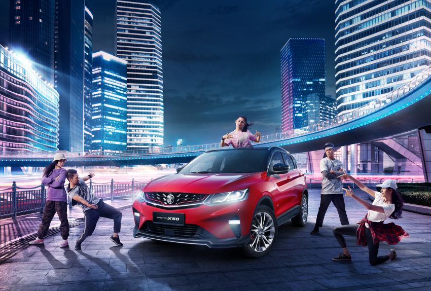 Proton X50 SUV launched in Malaysia – 1.5L turbo three-cylinder engine; 7DCT; RM79,200 to RM103,300 1200496