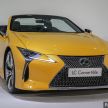 Lexus LC 500 Convertible launched in Malaysia – 5.0L NA V8 with 470 hp, folding soft top; RM1.35 million