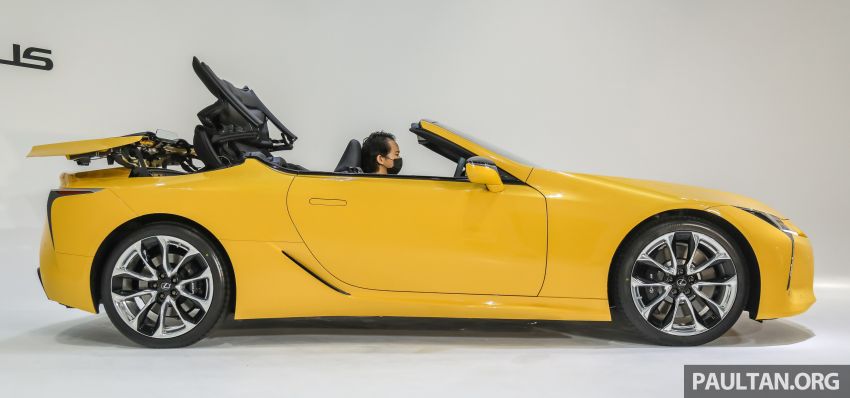 Lexus LC 500 Convertible launched in Malaysia – 5.0L NA V8 with 470 hp, folding soft top; RM1.35 million 1211689