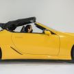Lexus LC 500 Convertible launched in Malaysia – 5.0L NA V8 with 470 hp, folding soft top; RM1.35 million