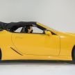 Lexus LC 500 Convertible launched in Malaysia – 5.0L NA V8 with 470 hp, folding soft top; RM1.35 million