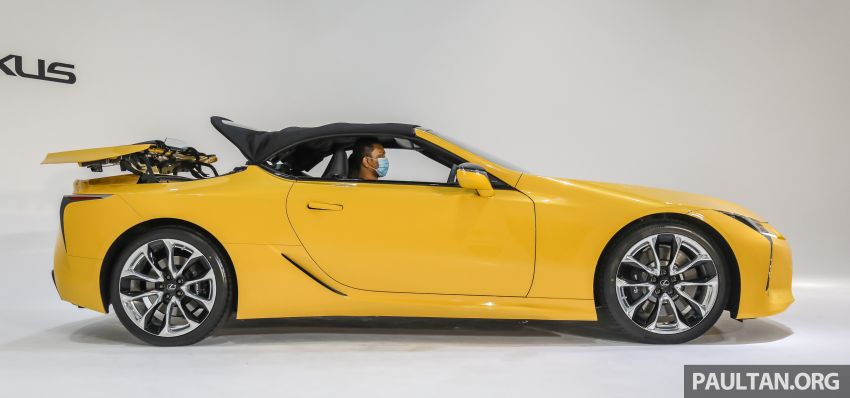 Lexus LC 500 Convertible launched in Malaysia – 5.0L NA V8 with 470 hp, folding soft top; RM1.35 million 1211711