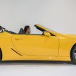 Lexus LC 500 Convertible launched in Malaysia – 5.0L NA V8 with 470 hp, folding soft top; RM1.35 million