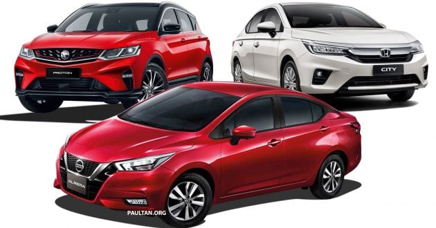 2020 Nissan Almera Turbo vs Honda City 1.5L, Proton X50 – we compare maintenance costs up to 100k km