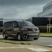 2021 Toyota Proace Verso Electric revealed for Europe – two battery options; up to 330 km EV range; 134 hp