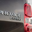 2021 Toyota Proace Verso Electric revealed for Europe – two battery options; up to 330 km EV range; 134 hp