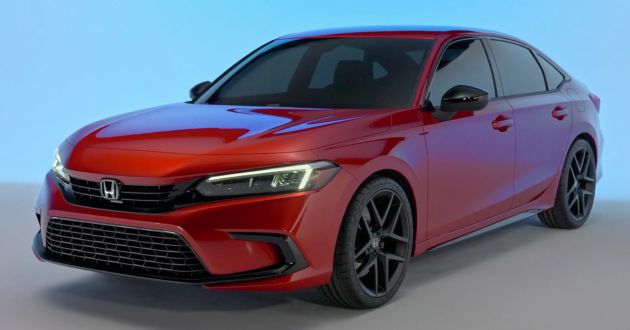 2022 Honda Civic debuts in prototype form – 11th-gen C-segment sedan previewed with all-new design