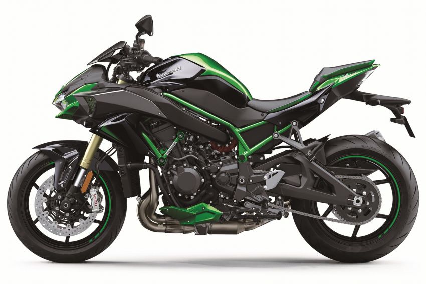 2021 Kawasaki Z H2 SE gets electronic suspension 1215831