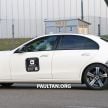 W206 Mercedes-Benz C-Class teased with funky new grille design – Feb 23 debut alongside wagon version