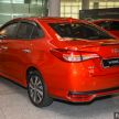 GALERI: Toyota Vios facelift 2021 – 1.5G, dari RM88k