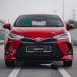 2021 Toyota Yaris facelift launched in Malaysia – now with AEB, LDA; LED headlamps standard, from RM71k