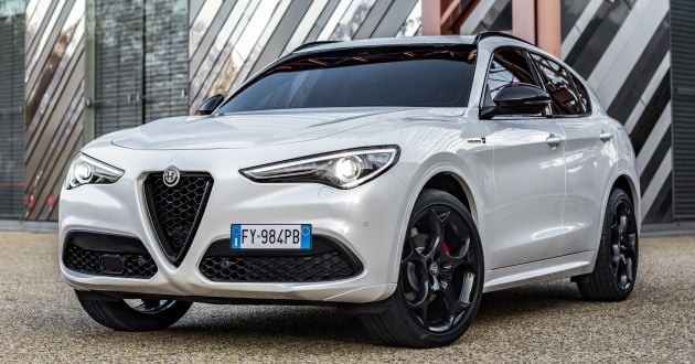 2021 Alfa Romeo Stelvio Veloce Ti – sportier exterior, updated interior equipment, carbon-fibre drive shaft