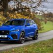 Jaguar F-Pace SVR shown – quicker with more torque