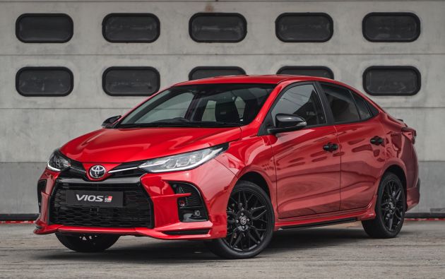 Toyota Vios GR-S launched in Malaysia – “10-speed” CVT, sports suspension, 17-inch rims; from RM95k