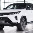 2021 Toyota Fortuner facelift launched in Malaysia – three variants, new 2.8L diesel, TSS & AEB; fr RM172k