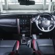 2021 Toyota Fortuner facelift launched in Malaysia – three variants, new 2.8L diesel, TSS & AEB; fr RM172k