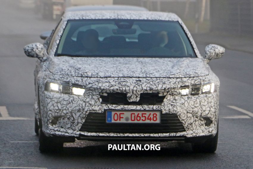 SPIED: 2022 Honda Civic Hatchback caught testing 1232069