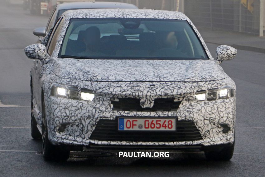 SPIED: 2022 Honda Civic Hatchback caught testing 1232070