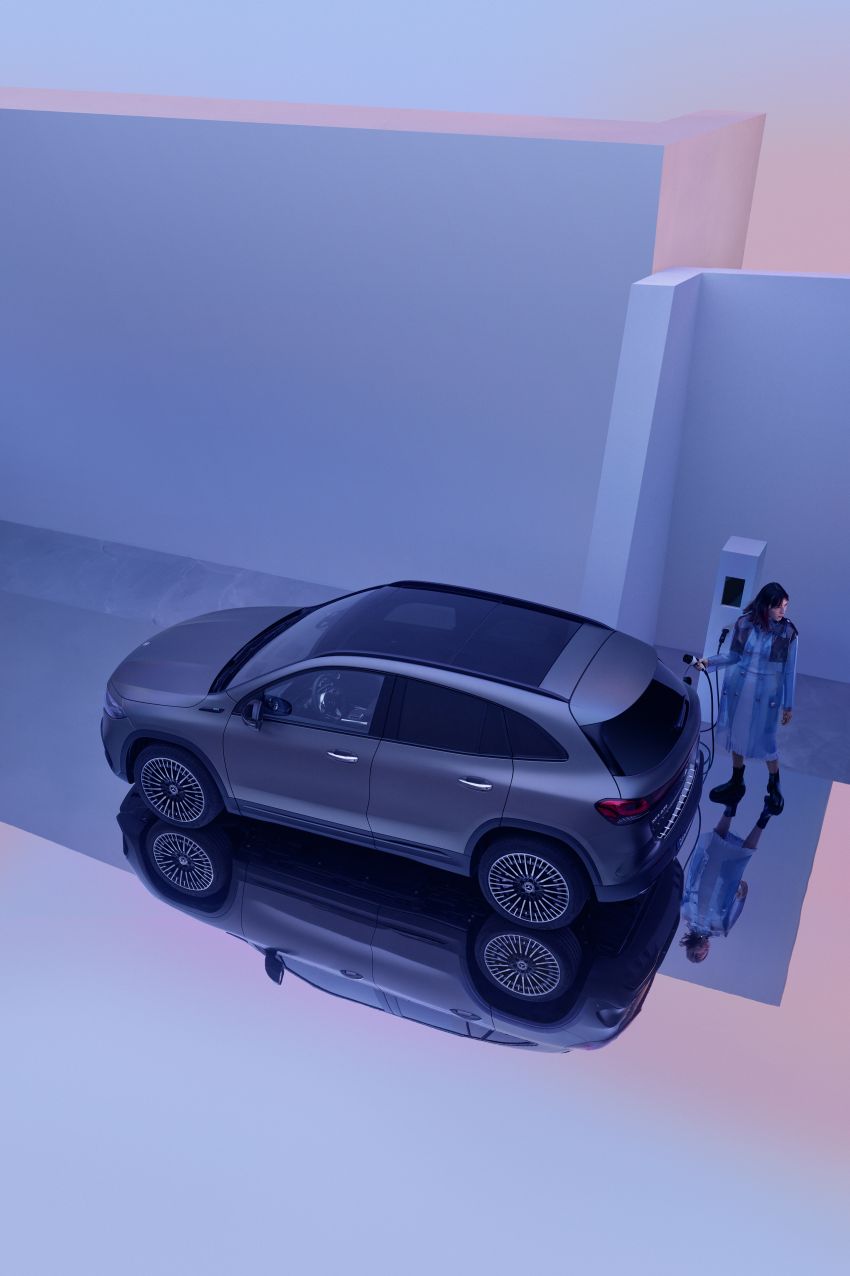 Mercedes-Benz EQA revealed – electric GLA with 190 PS, 375 Nm, 0-100 km/h in 8.9 secs, 426 km range 1237311