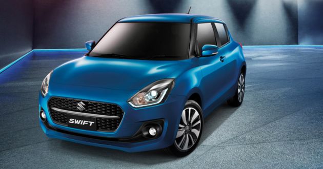 2021 Suzuki Swift facelift launched in Thailand – two 1.2L CVT variants; 83 PS, 108 Nm; priced from RM75k