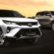 2021 Toyota Fortuner facelift launched in Malaysia – three variants, new 2.8L diesel, TSS & AEB; fr RM172k