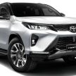 2021 Toyota Fortuner facelift launched in Malaysia – three variants, new 2.8L diesel, TSS & AEB; fr RM172k