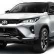 2021 Toyota Fortuner facelift launched in Malaysia – three variants, new 2.8L diesel, TSS & AEB; fr RM172k
