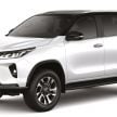 2021 Toyota Fortuner facelift launched in Malaysia – three variants, new 2.8L diesel, TSS & AEB; fr RM172k