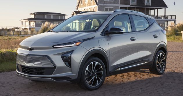 2022 Chevrolet Bolt EV, EUV unveiled; 200 hp/360 Nm motor, battery range from 402 km, one-pedal driving