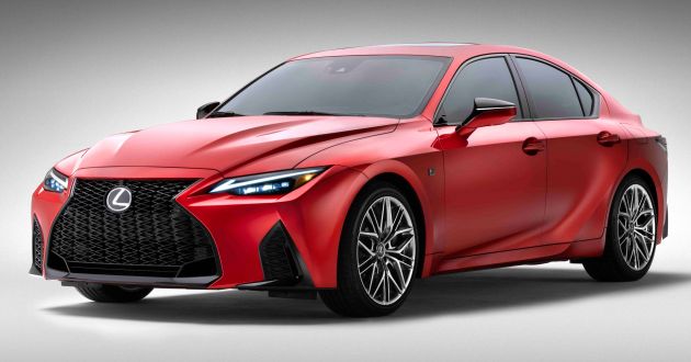 2022 Lexus IS 500 F Sport Performance revealed – sports sedan with a 5.0L NA V8; 472 hp and 535 Nm