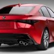 2022 Lexus IS 500 F Sport Performance revealed – sports sedan with a 5.0L NA V8; 472 hp and 535 Nm