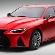 2022 Lexus IS 500 F Sport Performance revealed – sports sedan with a 5.0L NA V8; 472 hp and 535 Nm