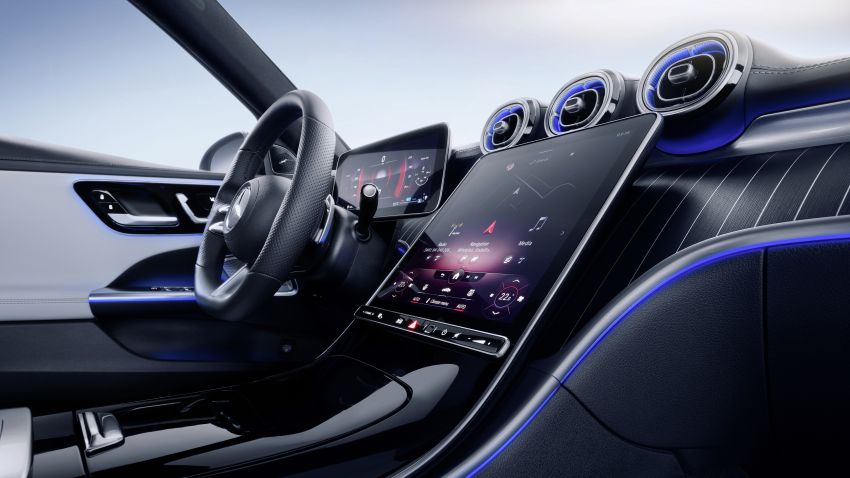 2022 W206 Mercedes-Benz C-Class debuts – tech from S-Class, MBUX, PHEV with 100 km all-electric range 1252756