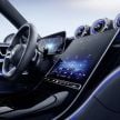 2022 W206 Mercedes-Benz C-Class debuts – tech from S-Class, MBUX, PHEV with 100 km all-electric range