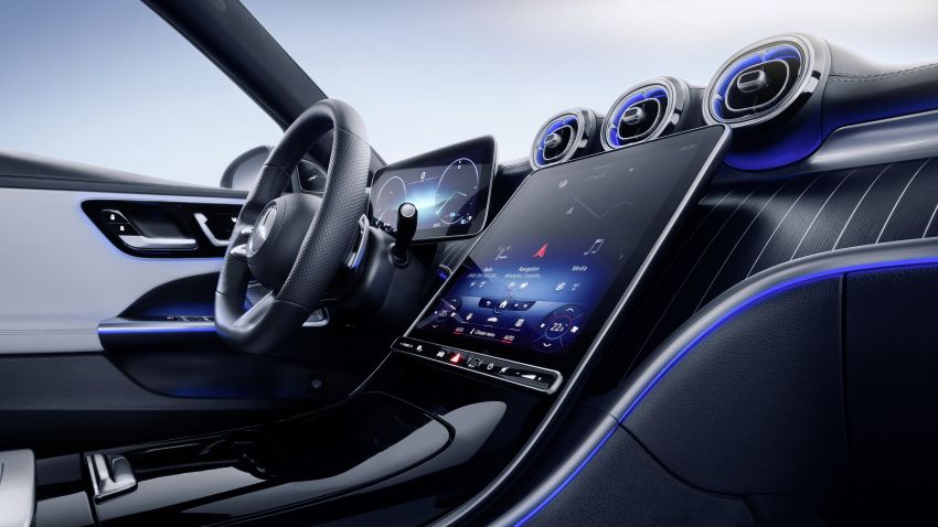 2022 W206 Mercedes-Benz C-Class debuts – tech from S-Class, MBUX, PHEV with 100 km all-electric range 1252757