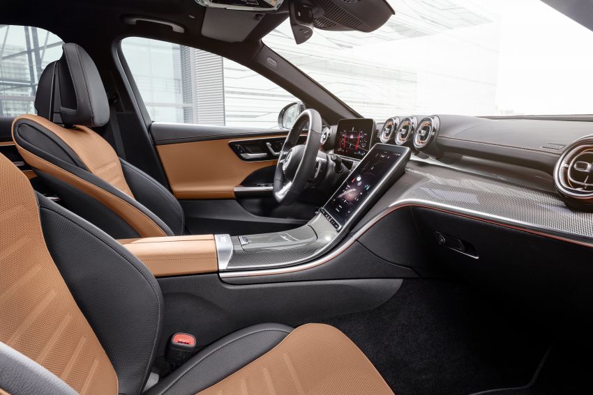 2022 W206 Mercedes-Benz C-Class debuts – tech from S-Class, MBUX, PHEV with 100 km all-electric range 1252698