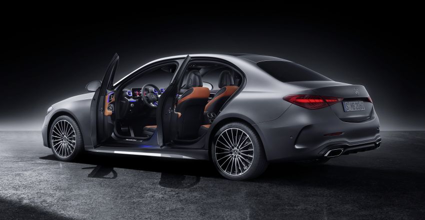 2022 W206 Mercedes-Benz C-Class debuts – tech from S-Class, MBUX, PHEV with 100 km all-electric range 1252708