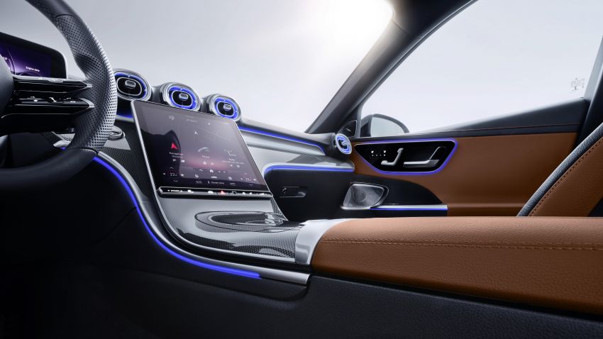 2022 W206 Mercedes-Benz C-Class debuts – tech from S-Class, MBUX, PHEV with 100 km all-electric range 1252712
