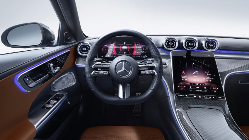 2022 W206 Mercedes-Benz C-Class debuts – tech from S-Class, MBUX, PHEV with 100 km all-electric range 1252714