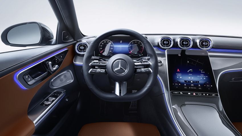 2022 W206 Mercedes-Benz C-Class debuts – tech from S-Class, MBUX, PHEV with 100 km all-electric range 1252715