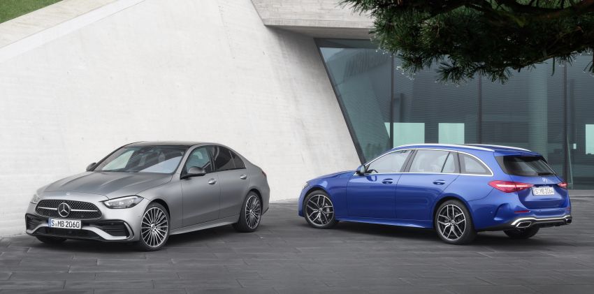 2022 W206 Mercedes-Benz C-Class debuts – tech from S-Class, MBUX, PHEV with 100 km all-electric range 1252663