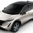 Nissan Ariya gets new Aurora Green, Akatsuki Copper colours – water-based process emits 25% less CO2