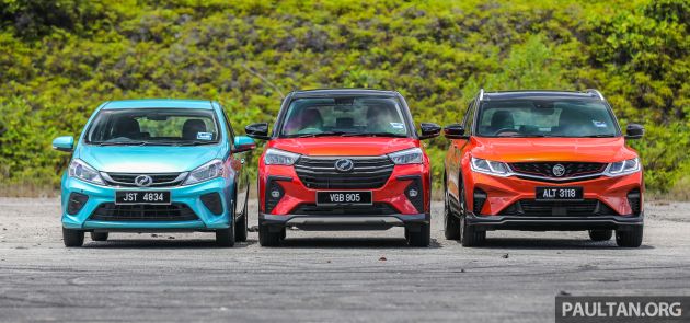 Perodua Ativa vs Myvi vs Proton X50 — perbezaan saiz dan apa kelebihan serta kekurangan masing-masing?