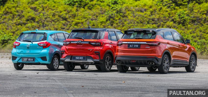 2021 Perodua Ativa vs Myvi vs Proton X50 – size and price compared, where does the new SUV stand? 1259893