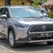 Toyota Corolla Cross 1.8V kini berharga RM129,266 dengan potongan SST 50%, RM4,734 lebih murah